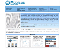 Tablet Screenshot of mobisys.com.br